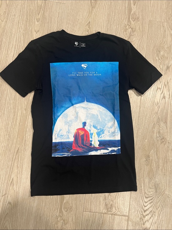 Lucky Brand Other - Black Superman x DC Crew Neck T-Shirt